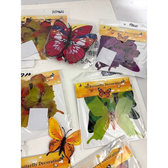 20 Pack 3D Butterflies Wall Stickers Decoration Wedding Home Decor Lot Bulk - Picture 6 of 9